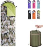 Sleeping Bags for Adults, Teens & Kids - Use for 3-4 Seasons, Warm & Cold Weather - Lightweight,Waterproof, Use for Backpacking, Hiking and Camping